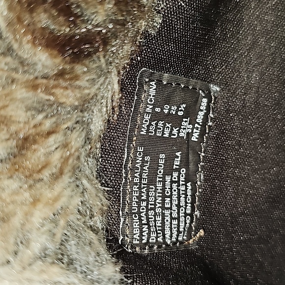 AMERICAN EAGLE WOMENS BROWN FAUX SUEDE & FUR BOOTS SIZE 8 - Picture 3 of 7